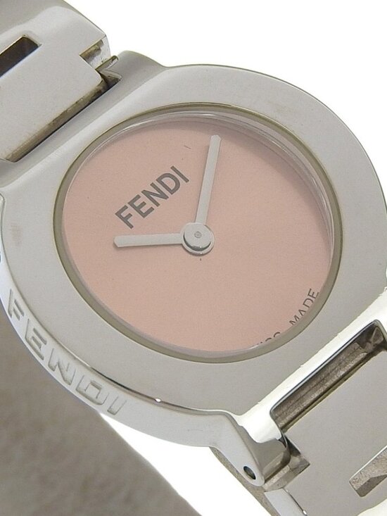 FENDI Olologi Watches 3050L OrangeDial Stainless Steel Quartz Analog displ... main image 10
